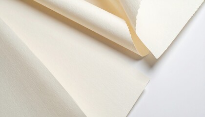 Creative paper arrangement studio workspace photography minimalist environment top-down view art concept for design inspiration