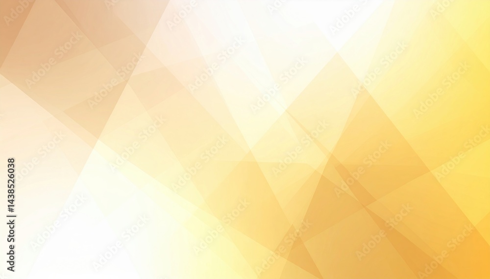 Poster dynamic abstract art with bright yellow tones digital design contemporary style optimistic viewpoint