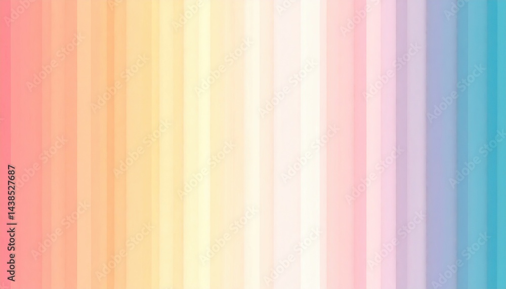 Poster vibrant colorful gradient background digital art abstract design soft tones eye-catching visual appe