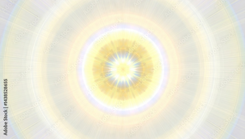 Poster radiant light burst abstract art digital creation illuminated environment centered viewpoint visual 