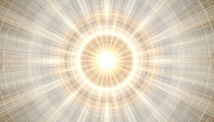 Fototapeta premium Radiant energy burst digital space abstract image bright light central focus spiritual concept