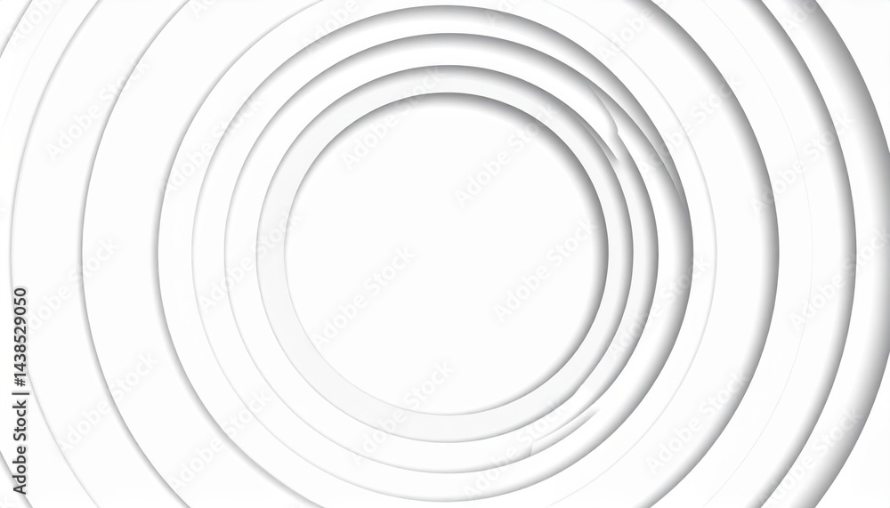 Poster dynamic white ripple patterns digital art abstract design minimalist environment close-up view visua