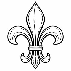 fleur de lis vector