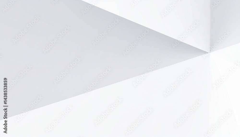 Aufkleber dynamic geometric shapes modern architecture graphic design minimalist environment abstract perspect