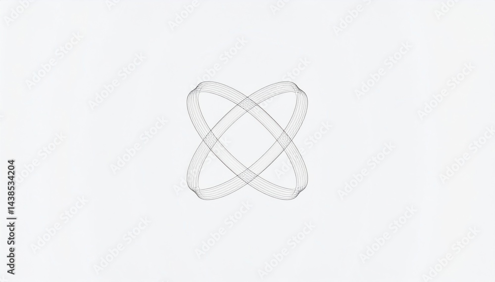 Poster dynamic motion design abstract animation digital space animation type minimalist environment 3d view