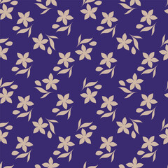 seamless pattern with leaves