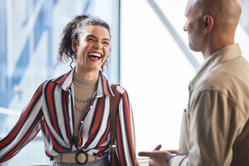 Internship, joke and collaboration for people in training, .meeting or workshop in office for...