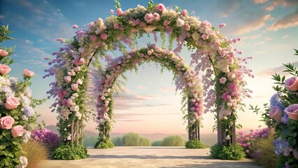 Floral Wedding Archway