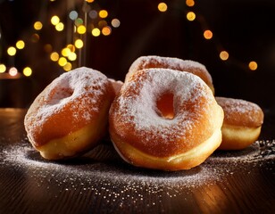 traditionally doughnuts as dessert for fat thursday