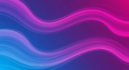 Obraz premium Abstract background with vibrant flowing waves of color gradient design
