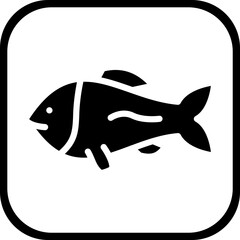 Fototapeta premium Fish Icon style