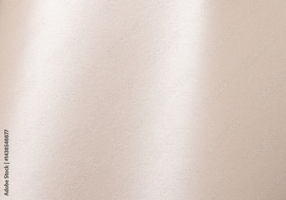 Poster Beige paper texture with pearlescent gloss and soft pink gradient, glossy surface with shimmering glitter effect, luxurious designer paper with delicate wavy finish, premium chic backdrop with gentle.