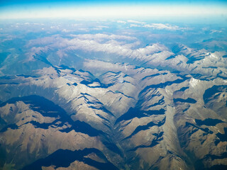 Horizon of the planet earth.
