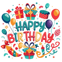 Colorful Birthday Celebration