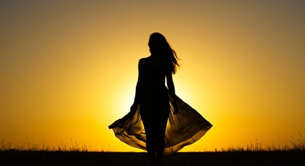 silhouette abstract illustration vector banner design digital art expression beauty background wallpaper concept black figures 