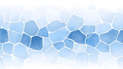 Abstract Blue Watercolor Stone Texture Seamless Pattern