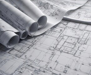 Architectural blueprint photo mockup, textured overlay ,  design,  vector,  lines