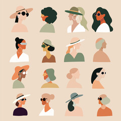 Sun-Kissed Souls — Minimalist Hat Girls