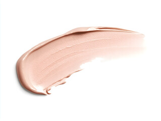 Foundation swatch on white surface