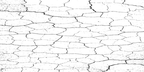 Design a high-resolution grunge texture featuring a distressed white background with visible dust, scratches, and subtle cracked wall effects. The texture should have an aged, worn-out look.