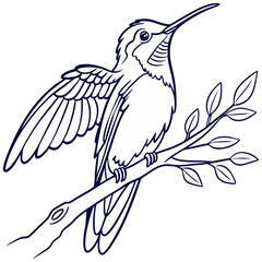 Hand Drawn Doodle Style Animals, Birds, and Fish Vectors