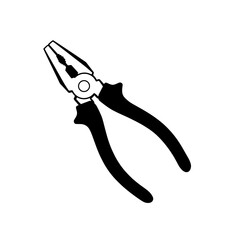 Pliers: A detailed illustration of pliers, a common handheld tool. 