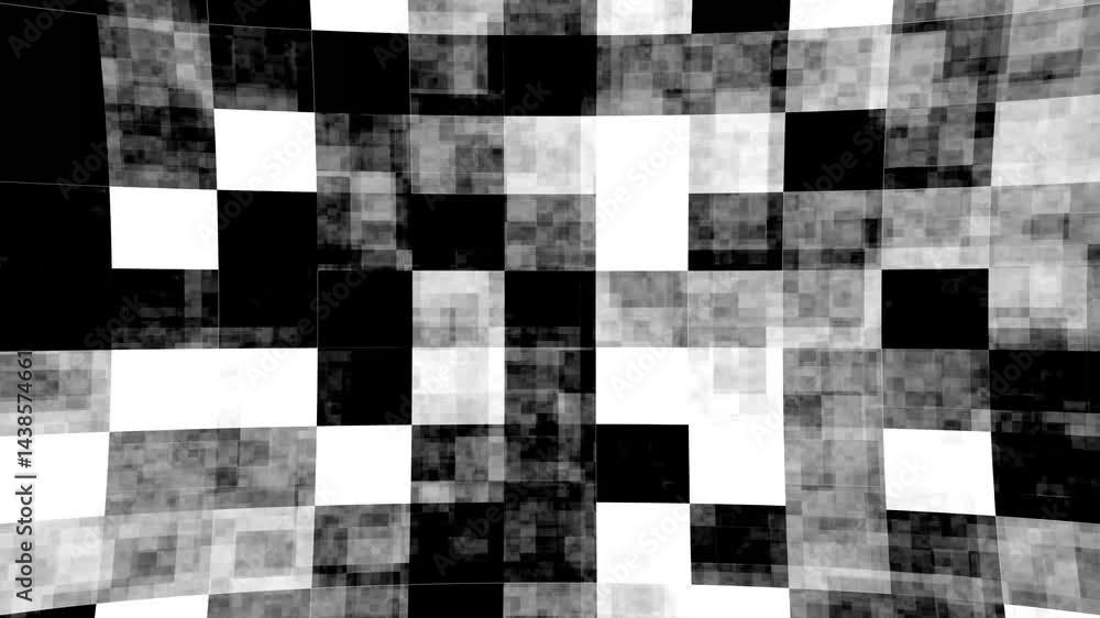 Poster abstract white background video animation footage. 4k video animation for background use. nose anima