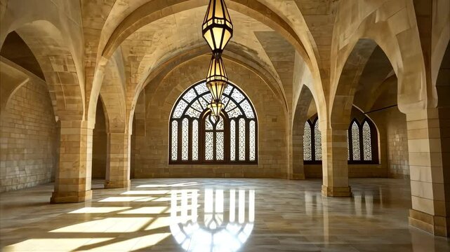 Exploring BibiHeybat Mosque's Stunning Interior Architecture in Baku City Azerbaijan, Bibi-Heybat Mosque, Baku City, Azerbaijan, Middle East