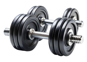 Fototapeta premium dumbbell isolated on white background