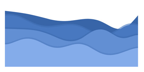 vector illustration of an abstract background with waves