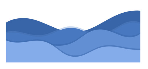 vector illustration of an abstract wave