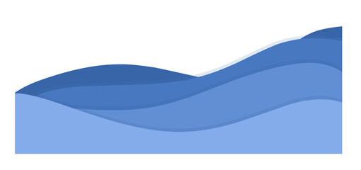 vector illustration of an abstract background with waves