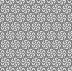 Nahtlos Hintergrund, Waben, überlappt - seamless background design