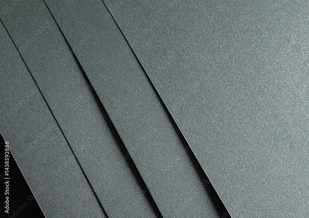 Fototapete paper texture with glossy finish and elegant geometric lines, stylish designer paper in olive green 