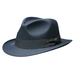 fedora hat isolated on transparent background