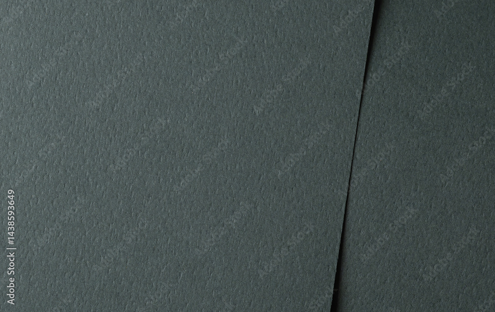 Leinwandbilder paper texture with pine green tone, clean matt surface and perforated geometric line overlay, modern