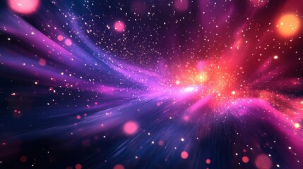 Obraz premium A vibrant fireworks celebration background with night sky and sparks