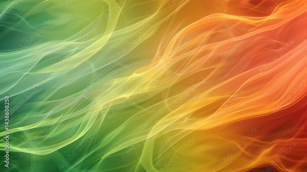 Poster abstract picture vivid color neon light line, digital technology style design connecting become dyna