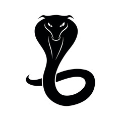 silhouette vectors black mamba white background