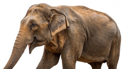 Obraz premium elephant isolated on white