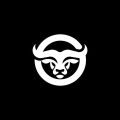 letter O bull logo