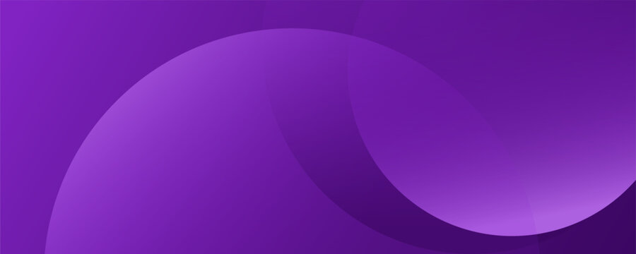 Purple circle overlap modern abstract background for template design, banner, poster, wallpaper. Vector Eps10