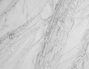 Clean white marble with faint grey linear patterns, abstract minimalist texture, background, floor