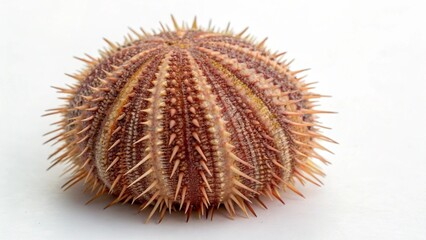 sea urchin on a black background