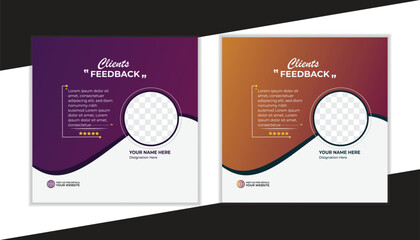 Clients Testimonial Design Spotlight