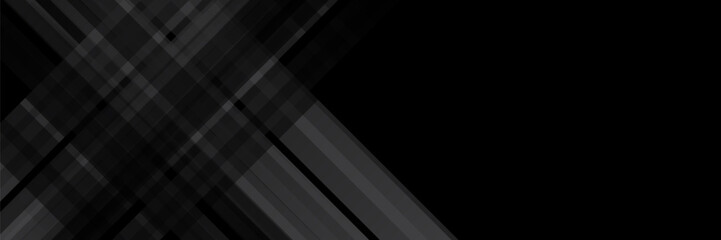 Black abstract background. Elegant dark diagonal shape elements. Modern luxury grey gradient graphic design. eps10.