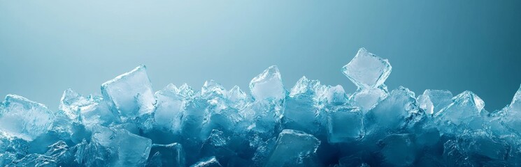 Obraz premium Crushed ice