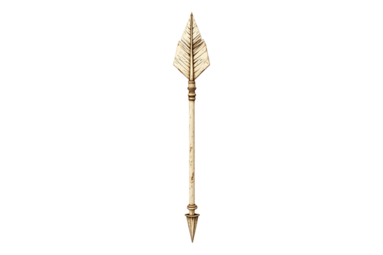 arrow growth chart success isolated on transparent background.