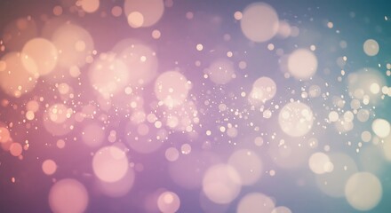 Obraz premium Abstract Bokeh Lights Background with Soft Pastel Colors and Sparkles