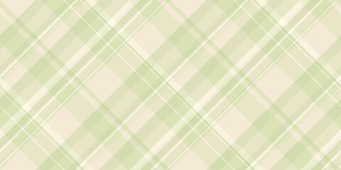 Soft, serene diagonal plaid pattern in pastel greens and beige. Perfect for backgrounds, textiles, or adding a calming touch to any design project.